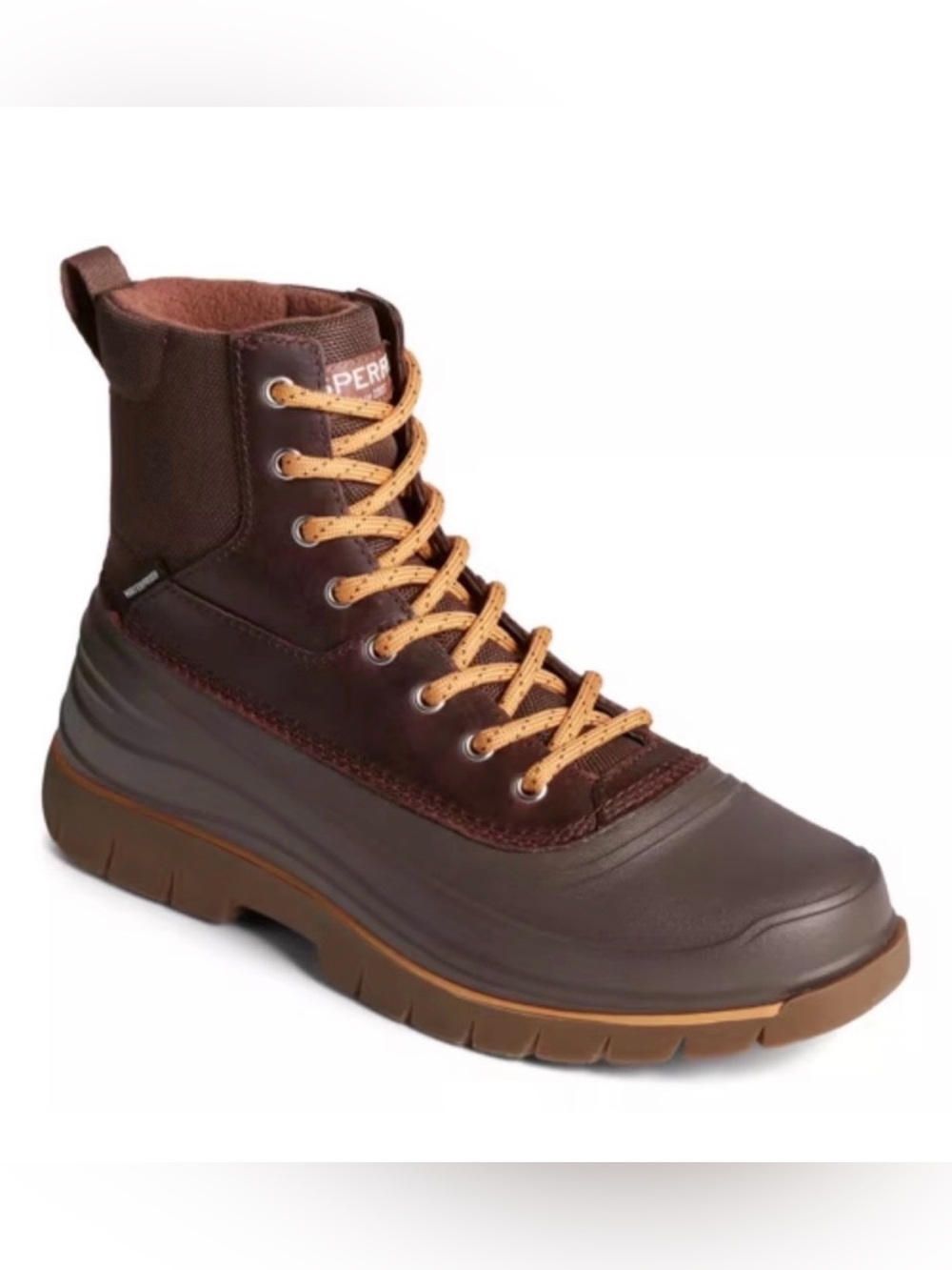 Sperry Cannon Men’s Waterproof Laceup Winter Boots Size 7 NWOT